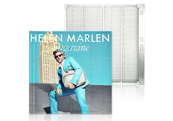 P3.91-7.82mm Прозрачный светодиодный экран 500x1000mm 6000cd/m2