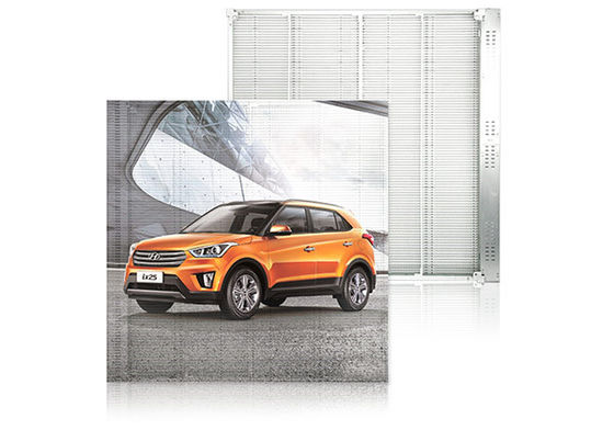 Высокояркий прозрачный светодиодный экран для рекламных щитов, чип Epistar, гарантия 3 года, светодиодный прозрачный дисплей