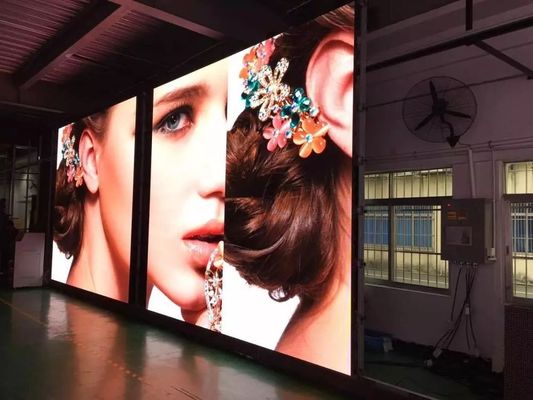 Высокая яркость Внутренний полноцветный экран P5 320 * 160 мм LED Video Wall