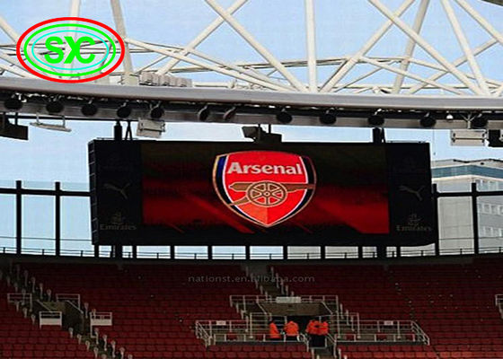 Наружный стадион Led Display крик Реклама P10 полный цвет 960 * 960 мм рекламные щиты