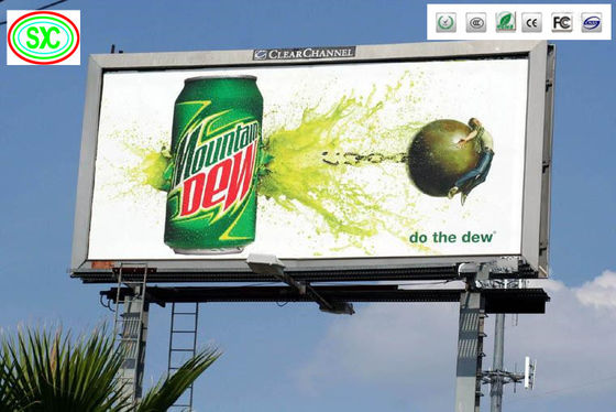 SMD3535 P10 Уличный полноцветный светодиодный дисплей 960x960 мм, водонепроницаемый