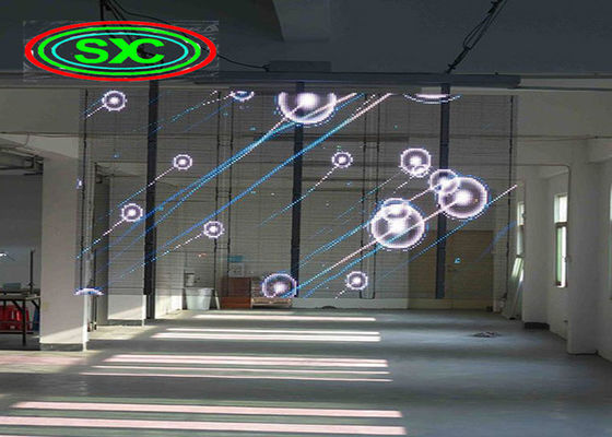 Хорошая цена Полный экран P3.91 СИД цвета 4500nits SMD2020 прозрачный онлайн