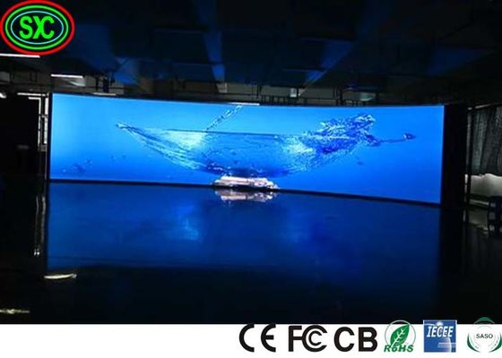 Высококачественный оптовый внутренний P3 полноцветный светодиодный дисплей экран кино видео Стена гибкая церковь