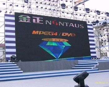 Внешний водонепроницаемый полноцветный SMD2727 40000dots/sqm P5 Stage LED Video Wall