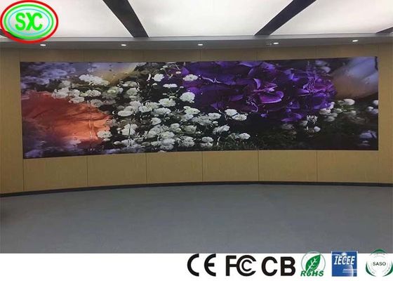 Реклама полный цвет светодиодный мягкий изогнутый дисплей RGB модуль/внутренний P3.91 Китай Гибкий