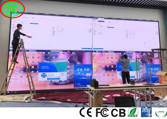 Большая гибкая HD P4 P5 192*192mm LED видеостенная панель программируемая