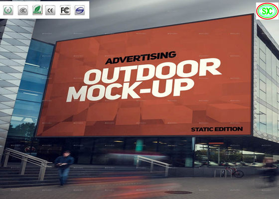 Высокопроизводительная полноцветная большая наружная реклама с светодиодным дисплеем аренда P10