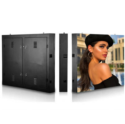 P10 Внешний полноцветный светодиодный билборд 10 мм Пиксельный диапазон 5000 нит Яркость