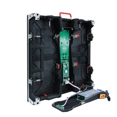 P3.91 500x500 мм IP65 Водонепроницаемый светодиодный дисплей Яркость 5000 кд/м²