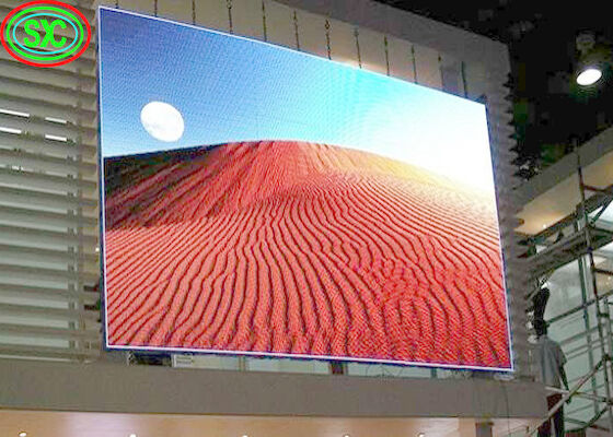 SMD2121 P4 Indoor HD Video Led Module Screen, Сплавленный алюминиевый корпус с светодиодным дисплеем