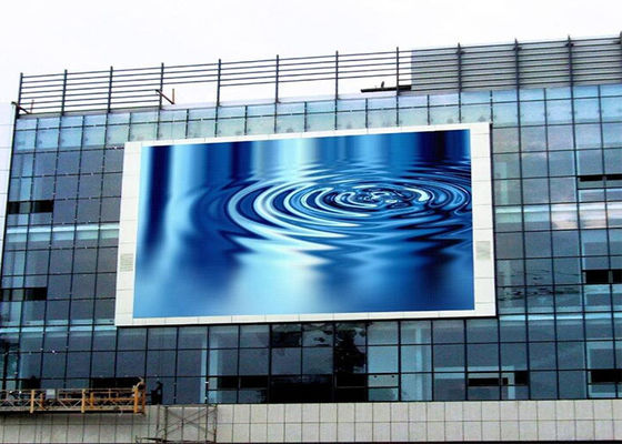 P10 Уличный светодиодный дисплей, шаг пикселя 10 мм, яркость 5000 кд/м2