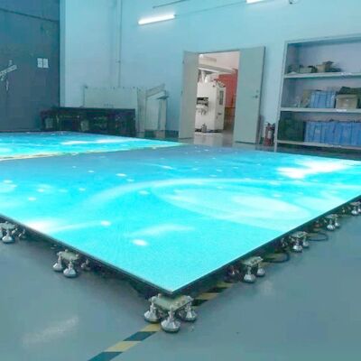 Внутренний HD P6.25 SMD3528 Полный цвет LED танцевальный пол 1000ммx 500мм Коробка