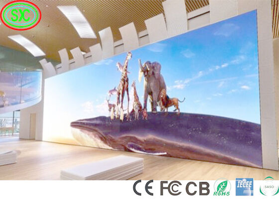 Внутренний P5 SMD светодиодный экран, установленный в стальном шкафу с плотностью 40 000 точек/м2