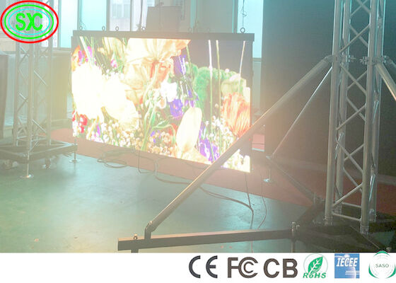 1R1G1B P4 SMD1921 6500cd/M2 Led Video Panel Аренда светодиодного дисплея P4