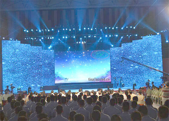 HD P2 Indoor Stage Background Led TV Studio Screen Led Video Wall Screen полный цвет