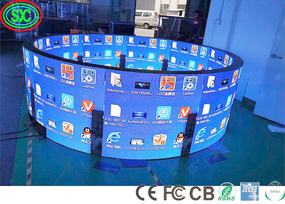 360° Внешний полный цвет Колонна Сфера LED Дисплей Экран Здание Биллборд