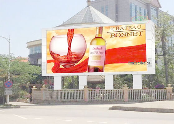 Полноцветный наружный водонепроницаемый Коммерческая реклама P8 LED Screen Led Display Billboard