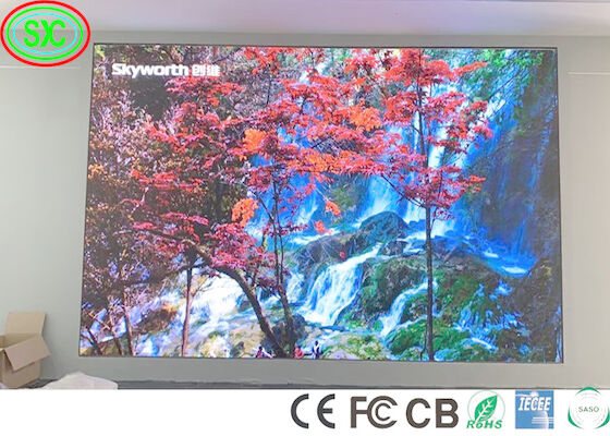 SABER SASO Внутренний полноцветный светодиодный дисплей P2.5 Программируемый 6500cd/m2 светодиодный дисплей