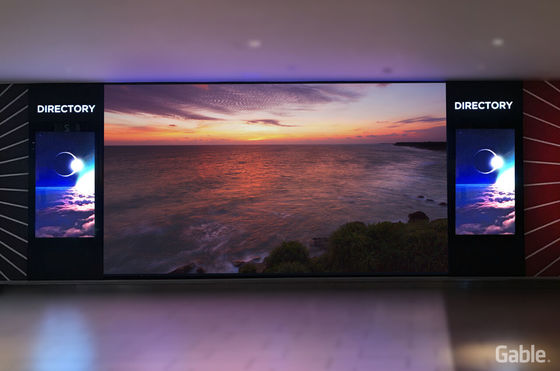 Магнитный внутренний полноцветный экран P3 с светодиодным видео на стене 1R1G1B для фиксированной установки