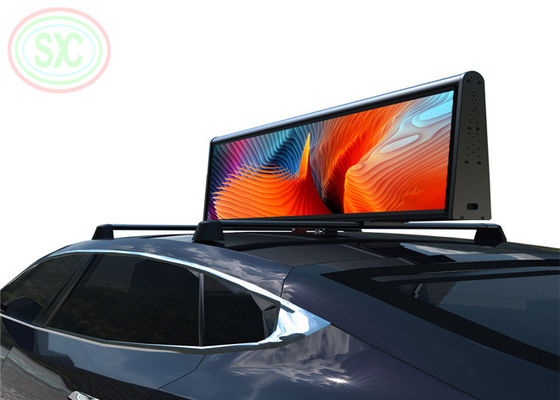 Хорошая цена FCC IP67 дисплея знака СИД автомобиля 1R1G1B 384×192mm водоустойчивый онлайн