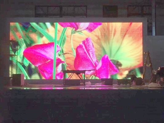 Ультрачестный, не смазывающий литой алюминиевый экран RGB P2.5 7500cd/m2 Внутренний рекламный светодиодный дисплей
