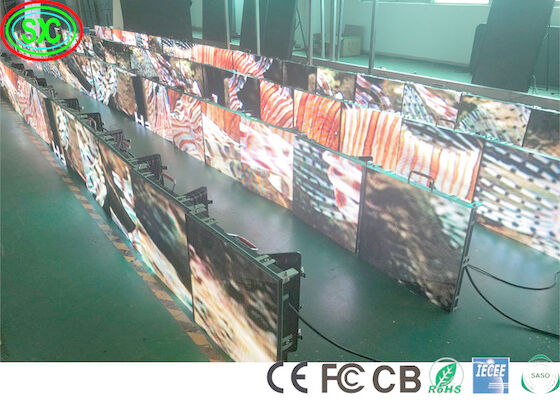 900cd/m2 SASO IECEE Экраны с светодиодом на сцене P3.91 7056 Пункты экрана с светодиодом на сцене