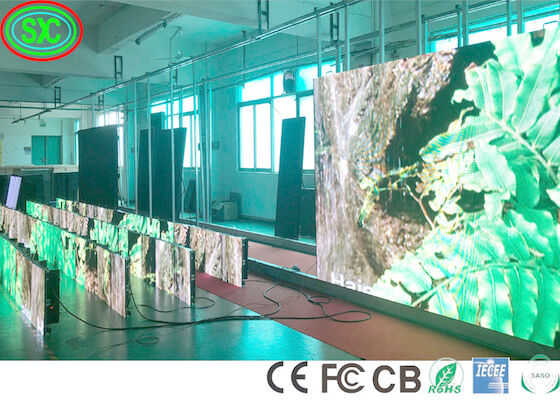 900cd/m2 SASO IECEE Экраны с светодиодом на сцене P3.91 7056 Пункты экрана с светодиодом на сцене