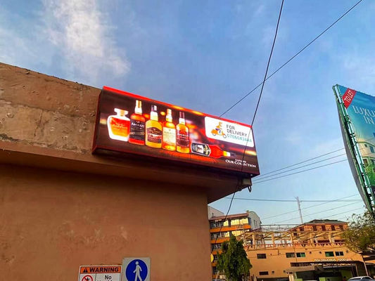 Дисплей с светодиодным экраном P8 Наружная LED Дисплейная стена Фиксированная наружная P8 LED Видеостена