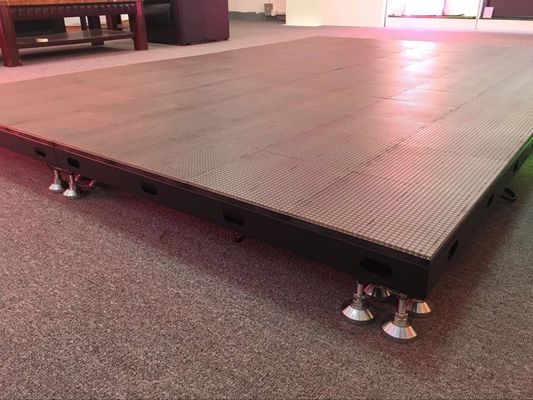 Высокое разрешение Внутренний / Внешний P4.81 Полный цвет LED танцевальный пол Фактор для барного мероприятия
