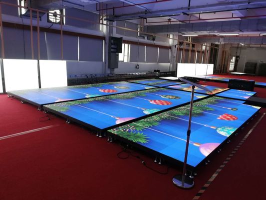 LED танцевальный пол Свадьба танцевальный пол Для мероприятия Магнит 3D LED полноцветные панели