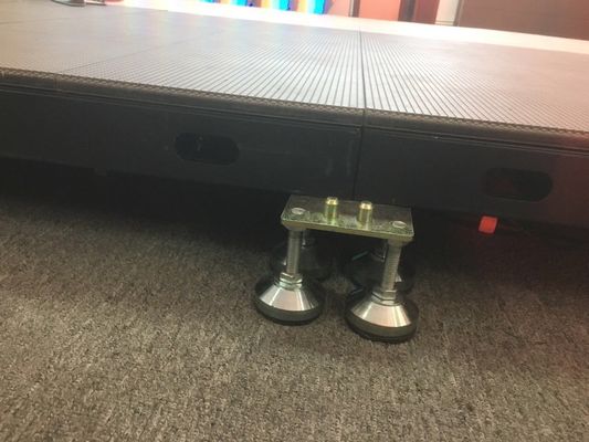 Внутренний Внешний 4,81 мм Пиксельный водонепроницаемый панель танцевального пола LED IP65 500x500 мм