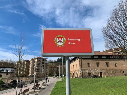 P10 Внешний светодиодный щит 50000cd/m2 Яркость IP65 водонепроницаемая