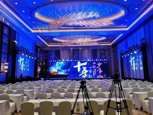 СИД полного цвета p3.91 системы Meanwell Novastar на открытом воздухе показывает шкаф SMD 2121 HD 1000x1000, 1920hz для проката этапа
