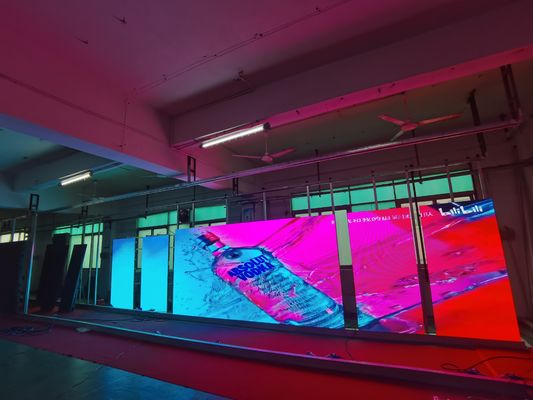 Малый пич P2.35 LED дисплей аренда, в помещении, яркость 2500 нит, высокая плотность