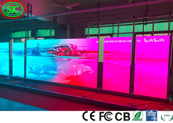 CVBS P3.91 P4.81 SMD272 Сцена светодиодные экраны Внутренний 300W/M2 полноцветный светодиодный дисплей