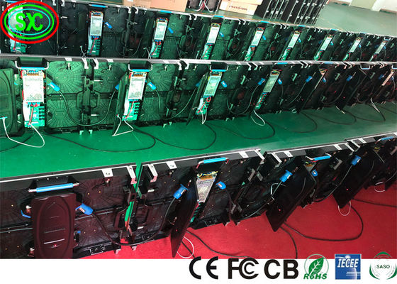 IP43 SMD2121 65410 Dots /Sqm Rental Led Display P3.91 1R1G1B Для концерта светодиодный дисплей