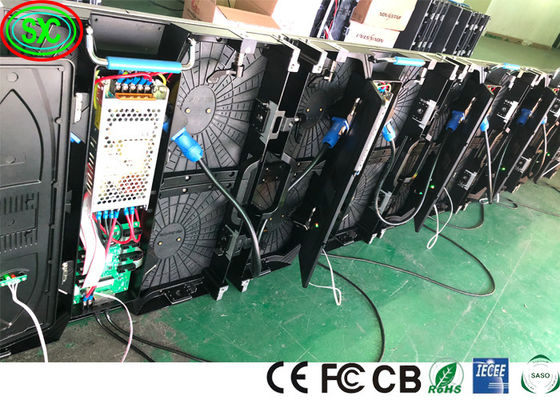 IP43 SMD2121 65410 Dots /Sqm Rental Led Display P3.91 1R1G1B Для концерта светодиодный дисплей