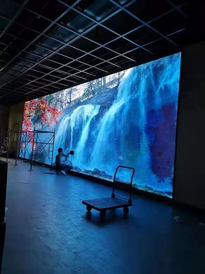 P3.91 Внутренний HD экраны с светодиодным экраном 64x64 точка матрица для аренды и висящей