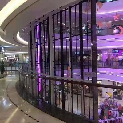 Внутренний торговый центр Лифт Ювелирный магазин Реклама P3.91 Прозрачный светодиодный экран