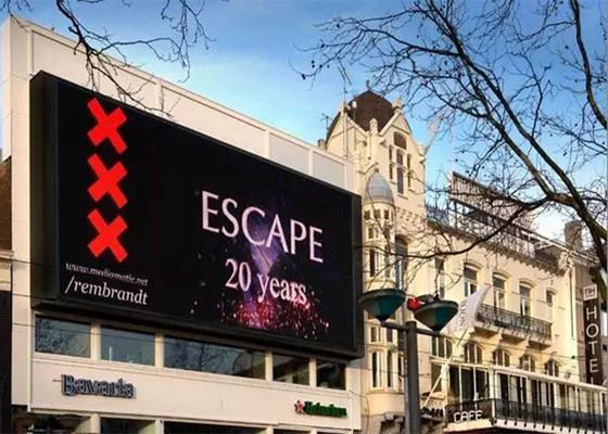 Двухсторонний светодиодный дисплей P6 6 мм Пиксель IP65 водонепроницаемый