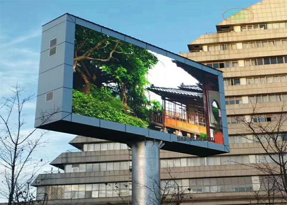 Китай Внешний полноцветный экран P10 Billboard Video Wall LED для коммерческой рекламы