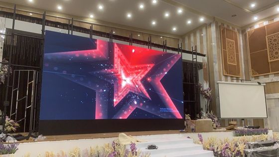 P4 привело дисплей приведенный модулем p4 256*128mm предпосылка этапа пиксела системы 3840refresh rat64*32 Новы привела дисплей экрана крытый