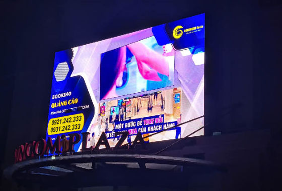 Хорошая цена IP65 водонепроницаемый светодиодный дисплей SMD1921 высокая яркость 5000cd/m2 AC 110/220V Входное напряжение онлайн