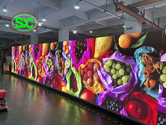 Стальной стандартный шкаф для внутреннего использования P4 RGB LED Сплавленный алюминиевый корпус 3-в-1 Smd2121