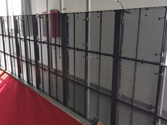 Прозрачная светодиодная панель высокой яркости, полноцветная вывеска SMD2121