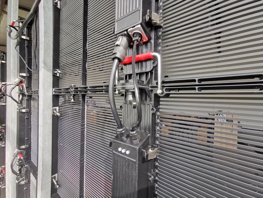 Прозрачная светодиодная панель высокой яркости, полноцветная вывеска SMD2121, прозрачный светодиодный дисплей