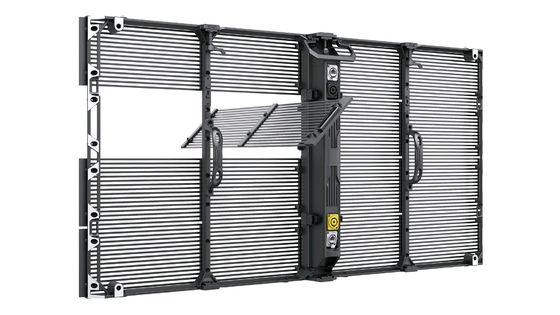 Полный цвет P3.91mm-7.82mm Прозрачные светодиодные экраны высокая яркость