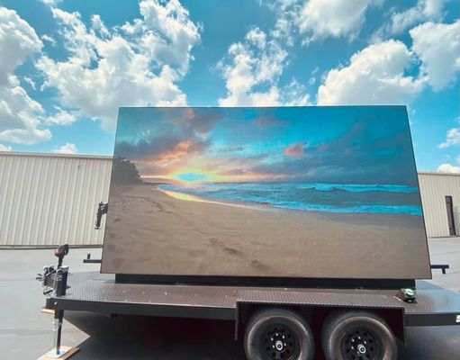 Наружный полноцветный большой светодиодный экран высокой яркости P5 640 * 640 мм