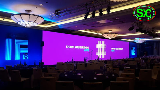 HD Full Color SMD LED Screen Die-Cast Aluminum Panel Stage Background Full Color 256mm X 128mm Размер модуля