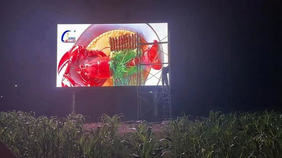 SCX LED P10 Наружный полноцветный светодиодный дисплей для рекламы с высокой яркостью и длительным сроком службы
